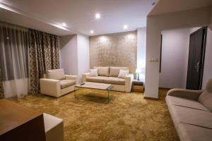 Posezení v ubytování Hotel Andon Angelov