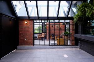 Balkón nebo terasa v ubytování ManMan B&B