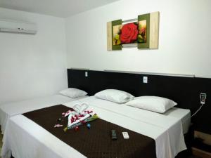 Postel nebo postele na pokoji v ubytování Pousada Don Blu