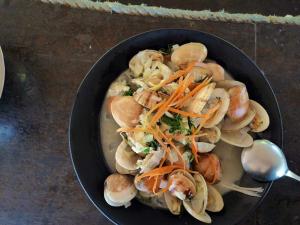 Jídlo v penzionu nebo okolí + 31 fotografií