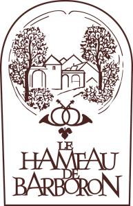 サヴィニー・レ・ボーヌにあるLe Hameau de Barboronの白黒のハワイのバロンのロゴ