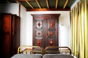 Chambres d'hôtes Vue sur la Muraille de Sens客房内的一张或多张床位