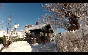Schatzl Hütte v zimě