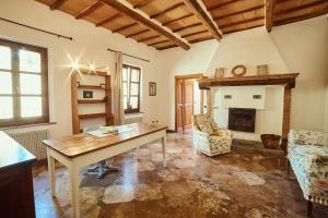 Posezení v ubytování Agriturismo Villa Buoninsegna