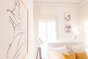 Posteľ alebo postele v izbe v ubytovaní Mezquitilla FreshApartments