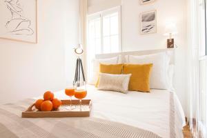 Posteľ alebo postele v izbe v ubytovaní Mezquitilla FreshApartments
