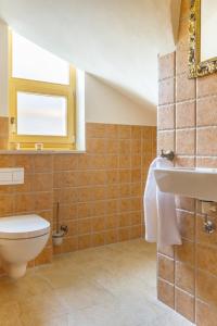Koupelna v ubytování DeLuxe Villa Suza