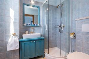 Koupelna v ubytování DeLuxe Villa Suza