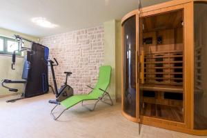 Fitness centrum a/nebo fitness zařízení v ubytování DeLuxe Villa Suza