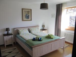 Кровать или кровати в номере Arve