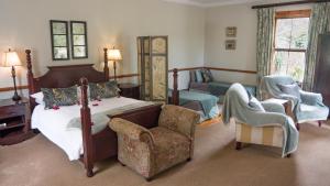 Χώρος καθιστικού στο Leeuwenbosch Country House - Amakhala Game Reserve