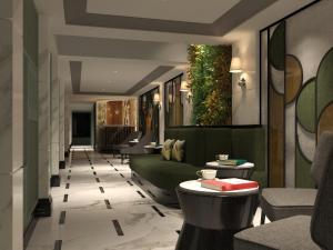 Istumisnurk majutusasutuses Hanoi La Selva Central Hotel & Spa
