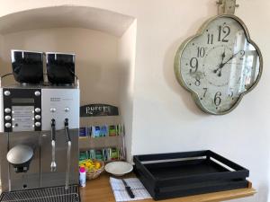 Kuchyň nebo kuchyňský kout v ubytování Hotel-Gasthof Flötzinger Bräu