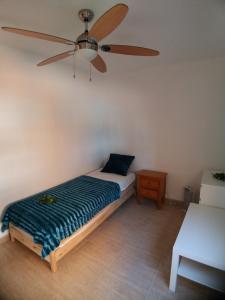 Posteľ alebo postele v izbe v ubytovaní Fantástico Apartamento 1ª Línea de Playa