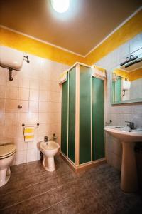 Koupelna v ubytování Hotel Venere