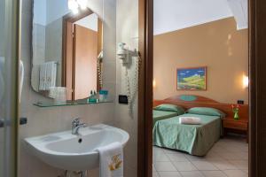 Kúpeľňa v ubytovaní Hotel Dorè