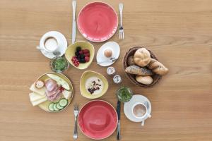 Možnosti zajtrka za goste nastanitve Seehof Innsbruck