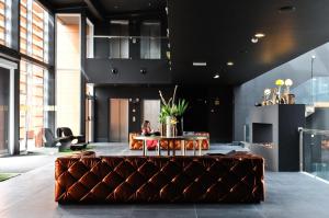 Area tempat duduk di Evidencia Belverde Hotel