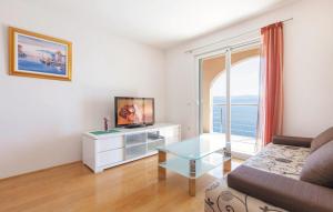 Televízia a/alebo spoločenská miestnosť v ubytovaní Apartments Villa Amalia