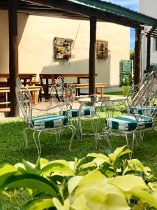 Zahrada ubytování IRUPÉ APART HOTEL