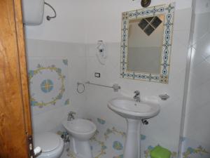 Vonios kambarys apgyvendinimo įstaigoje Agriturismo Pinturicchio