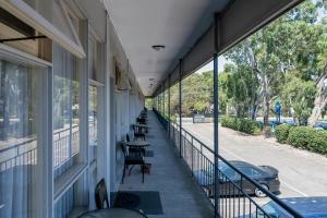 Balkón nebo terasa v ubytování The Prince Mark Motel