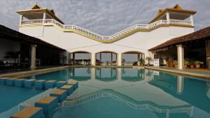 a view of the pool at the hotel at Beach Street Eco Resort - Mandrem in Mandrem