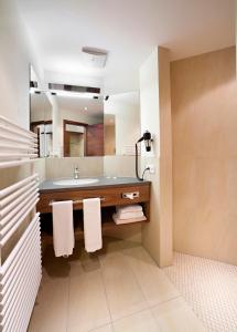 Koupelna v ubytování Hotel Greinwald