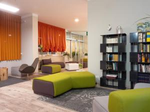 Posezení v ubytování Hotel Alla Fonte