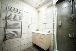 Vonios kambarys apgyvendinimo įstaigoje Set Özer Hotel