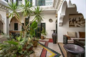 Balkón nebo terasa v ubytování Riad Matins De Marrakech