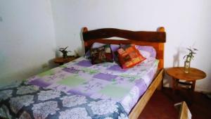 Postel nebo postele na pokoji v ubytování Casa Venus en Acuario