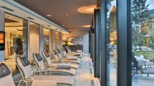 Istumisnurk majutusasutuses Hotel Rössl