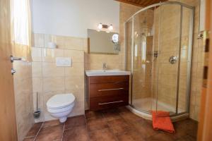 Koupelna v ubytování Haus Wallner