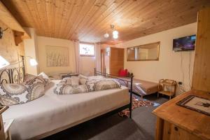 Postel nebo postele na pokoji v ubytování Haus Wallner