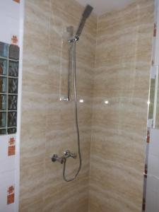 Koupelna v ubytování Hotel Tranzzit