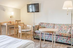 Posezení v ubytování Storsätra Fjällhotell