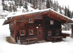 Hüttenzeit almhütte sölden v zime