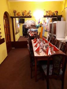 Kuchyň nebo kuchyňský kout v ubytování Penzion - Restaurant U Zámku