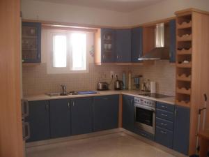 Кухня или мини-кухня в Villa Amelia
