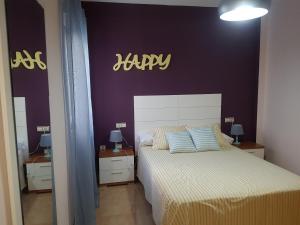 Posteľ alebo postele v izbe v ubytovaní Atico Duplex Llandells 21