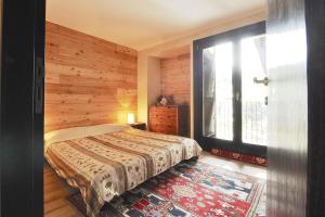 Katil atau katil-katil dalam bilik di Design loft ski in ski out