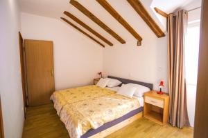Postel nebo postele na pokoji v ubytování Apartment Boras Lux
