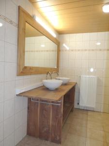 Phòng tắm tại Te Lande