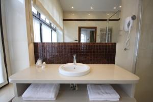 Kúpeľňa v ubytovaní Hotel Vabank + 37 fotografií