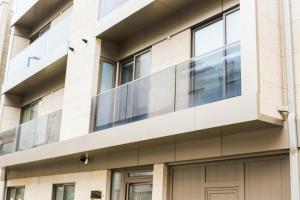 O edifício em que o apartamento se localiza