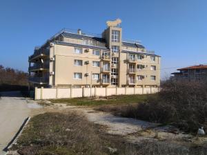an apartment building on the side of a road at Sunny House Byala in Byala