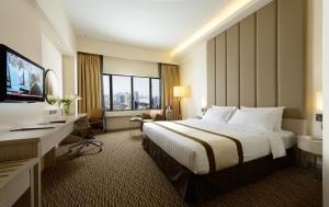 Postel nebo postele na pokoji v ubytování Sunway Hotel Georgetown Penang