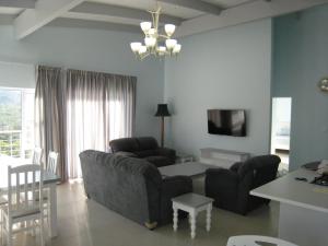 Χώρος καθιστικού στο Myoli Holiday Apartments