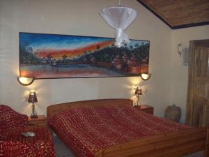Cama o camas de una habitación en Hotel Club Safari